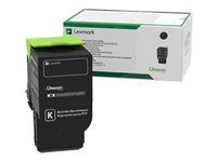 Ultra High Capacity - černá - originální - kazeta s barvivem LCCP, LRP - pro Lexmark C2535dw, MC2535adwe, MC2640adwe