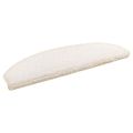 vidaXL Samolepiace schodové rohože 15 ks 80 x 24,5 x 3,5 cm Biela