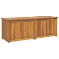 vidaXL Záhradný box 150x50x55 cm, tíkový masív