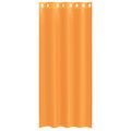 vidaXL voálové závesy s priechodkami 2 ks oranžové 140x225 cm