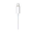 Lightning na 3,5 mm Audio kábel - Biela / SK Kabel, propojovací, zástrčka Lightning - zástrčka 3,5 mm, biela, 1,2 m