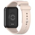 Silicone strap mi band 8 PRO/M8 pro (2). light pink