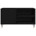vidaXL Skrinka na gramofónové platne Čierny dub 85 x 38 x 48 cm