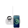 Bezdrôtová nabíjačka Devia 3v1 Smart 15W biela