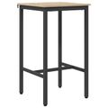 vidaXL Barový stôl 52 x 52 x 110 cm Kompozitné drevo Dub sonoma