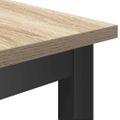 vidaXL Jedálenská lavička 100 x 32,5 x 48,5 cm 2 ks