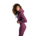 Dámska mikina Essential Cropped Hoodie Plum - STRIX, veľkosť XS, veľkosť oblečenia XS