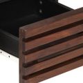 vidaXL TV skrinka, hnedá 70x34x46 cm, mangový masív