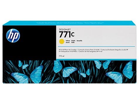 HP no 771C žltá ink.kazeta, B6Y10A