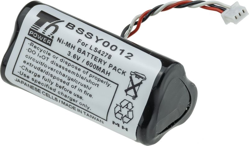 Batéria T6 Power pre Symbol Motorola Zebra LI4278, LS4278, DS6878, 600mAh, 2,16Wh, Ni-Mh