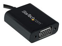 Black - 1080p - Video Converter For Your MacBook Pro - USB C to VGA Display Dongle (CDP2VGA) - Adaptér USB/VGA - USB-C (M) do HD-15 (VGA) (F) - USB 3.1 Gen 1 / Thunderbolt 3 - 18 cm - USB napájanie, podpora 1920 x 1200 (WUXGA) - čierna - pre P/N: BNDTB10GI, BNDTB210GSFP, BNDTB410GSFP, BNDTB4M2E1, BNDTBUSB3142, TB4CDOCK