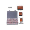 Rychlospojky PCT-212, 213, 214, sada 60ks pro kabely 0,75-2,5mm2