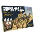 Sada farieb Army Painter: Historical - WWII British 8th Army