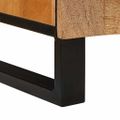 vidaXL Nočný stolík 2 ks Prírodná 40 x 33 x 46 cm Masívne mango drevo