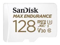 Pamäťová karta flash (adaptér microSDXC na SD zahrnutý) - 128 GB - Video Class V30 / UHS-I U3 / Class10 - microSDXC UHS-I