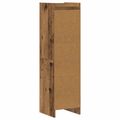 vidaXL Knižnica Staré drevo 30 x 30 x 111 cm Kompozitné drevo