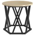 vidaXL Zostaviteľný bočný stôl 3 ks Sonoma dub 53 x 53 x 40 cm