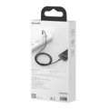 Baseus Tungsten Gold kábel USB na iP 2,4A 2 m (čierny)