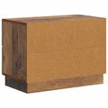vidaXL Nočný stolík Staré drevo 62 x 34,5 x 44,5 cm Kompozitné drevo