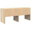 vidaXL Regál na topánky stohovateľné dub sonoma 89,5x30x40 cm