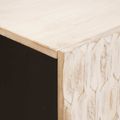 vidaXL Servírovacia skriňa 3 ks 60 x 33 x 75 cm Masívne mango drevo