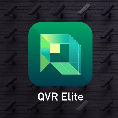 QNAP LS-QVRELITE-1CH-1Y-GP - 1-ročné predplatné QVR Elite pre 1 kameru, fyzický balík