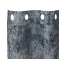 vidaXL Sametové závesy 2 ks Strieborná šedá 260 x 140 cm Zamat