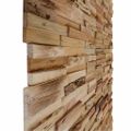 vidaXL Obkladové panely 10 ks 1,03 m², recyklované tíkové drevo