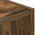 vidaXL Nočný stolík 2 ks Dymová dub 25,5 x 22 x 49,5 cm