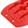 vidaXL Záchranná doska 2 ks Červená 106 x 30,5 x 7 cm Reinforced Nylon