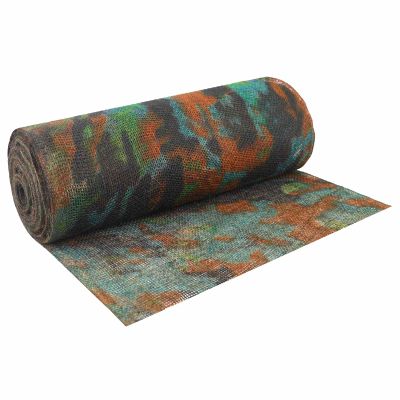 vidaXL Jutový rol 100 x 10000 cm Maskáčová