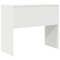 vidaXL Stôl Biela 90 x 40 x 76 cm