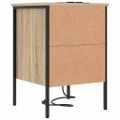 vidaXL Nočný stolík Sonoma dub 42 x 41 x 61 cm Kompozitné drevo