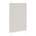 vidaXL plisovaná roleta svetlosivá 100x100 cm šírka látky 99,4 cm