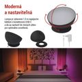 GoSmart LED ambientná lampa, biela, teplá biela–studená biela/ RGB, WiFi