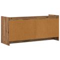 vidaXL TV skrinka 102 x 33 x 47 cm Staré drevo Kompozitné drevo