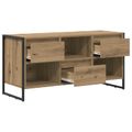 vidaXL TV skrinka 100 x 36 x 49,5 cm Remeselnícky dub Kompozitné drevo