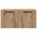 vidaXL Nástenná TV skrinka 59,5 x 31 x 30 cm Dub artisan