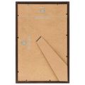 vidaXL Fotorámiky na stenu alebo stôl 5 ks čierne 59,4x84 cm MDF
