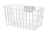 Upevňovací komponent (basket) - biela - možné pripevniť na vozík - pre Compulocks iPad 10.2-inch; Maclocks Rise Freedom Enclosed Rolling Kiosk