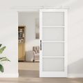 vidaXL Posuvné dvere ORKDAL 86 x 211 cm Biela