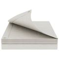 vidaXL Plachta s očkami Biela 6 x 6 m 90 gsm PE