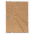 vidaXL Fotorámiky na stenu alebo stôl 3 ks biele 70x90 cm MDF