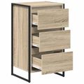 vidaXL Servírovacia skriňa Sonoma 42 x 36 x 75.5 cm Kompozitné drevo