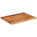 vidaXL Kúpeľňová doska 70x60x2,5 cm obdĺžnik akáciový masív