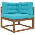 vidaXL Vankúš na vonkajšiu pohovku Polyester Tyrkysová 80 x 80 cm
