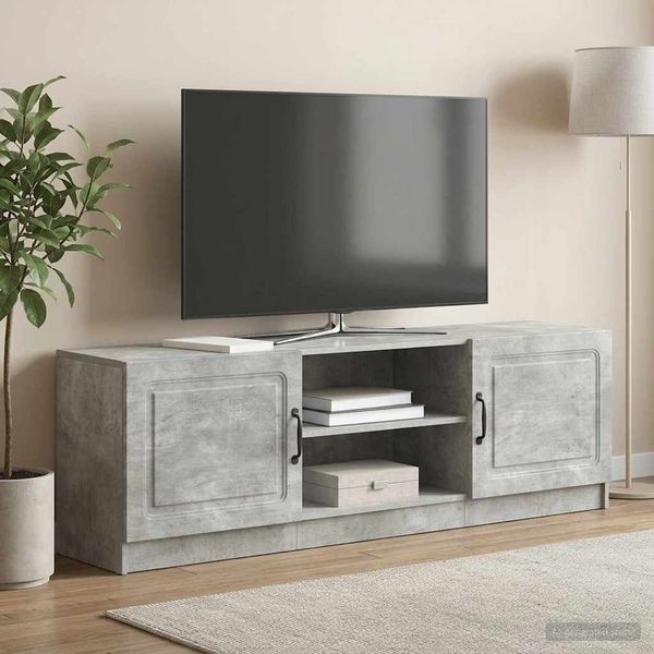 vidaXL TV skrinka Betónovo sivá 150 x 31 x 47 cm Kompozitné drevo