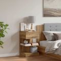 vidaXL Nočná skrinka Artisan Dub 40x35x65 cm Drevo