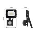 LED reflektor SIMPO s pohybovým čidlom 10 W neutrálna biela