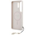 Puzdro Guess case 4G Classic Logo Charm MagSafe pre Samsung Galaxy S26 Ultra ružové